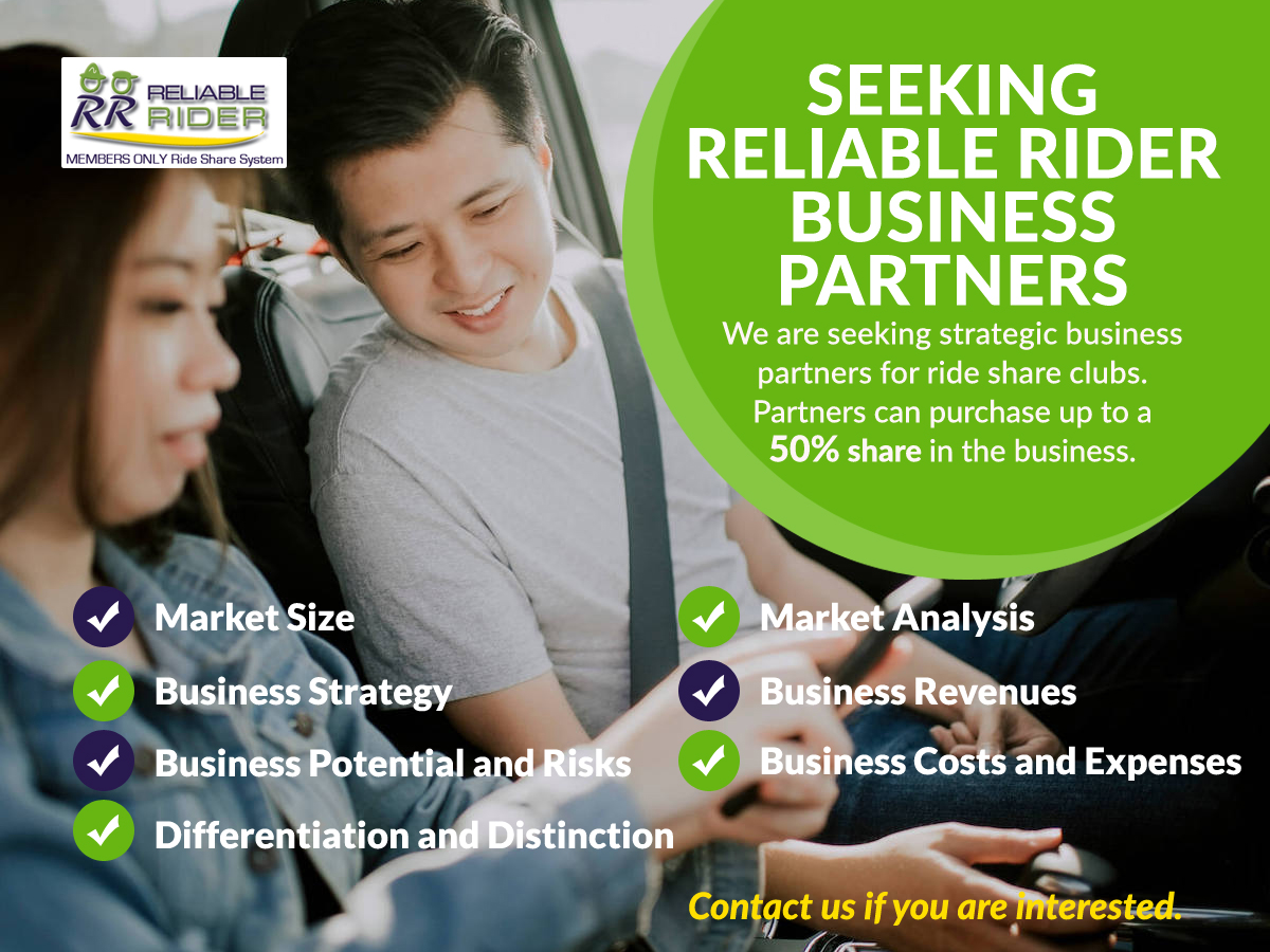 Seeking Reliable Rider Business Partners